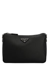 Prada Re-nylon & Saffiano Crossbody Bag