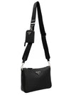 Prada Re-nylon & Saffiano Crossbody Bag