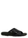 Prada Logo Sandals