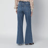 Frame The Lax blue jeans in regenerated denim