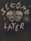 Second/Layer Skull T-shirt