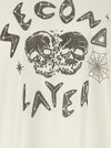 Second/Layer Skull T-shirt