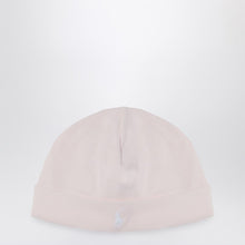  Polo Ralph Lauren Light pink cotton bonnet with logo