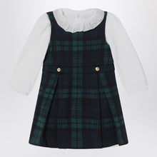  Polo Ralph Lauren Dress in dark green tartan pattern