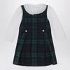 Polo Ralph Lauren Dress in dark green tartan pattern