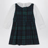 Polo Ralph Lauren Dress in dark green tartan pattern