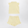 Polo Ralph Lauren Light yellow two-piece cotton set