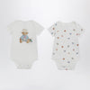 Polo Ralph Lauren Set of two Polo Bear cotton bodysuits