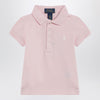 Polo Ralph Lauren Pink cotton polo shirt with embroidered logo