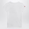 Polo Ralph Lauren white jersey T-shirt with flag