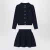 Polo Ralph Lauren Two-piece navy blue cotton suit