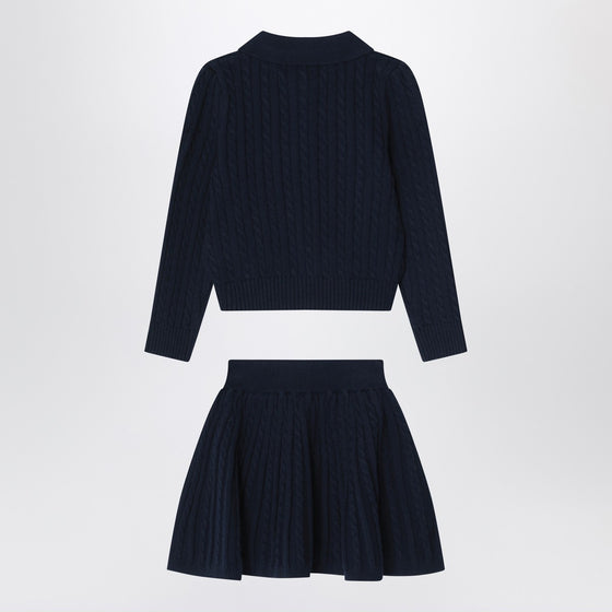 Polo Ralph Lauren Two-piece navy blue cotton suit