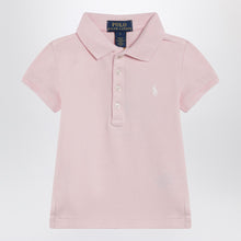  Polo Ralph Lauren Pink cotton polo shirt with embroidered logo
