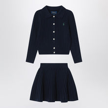  Polo Ralph Lauren Two-piece navy blue cotton suit