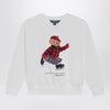 Polo Ralph Lauren White Polo Bear sweatshirt