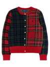 Polo Ralph Lauren Scottish Cardigan And Top Set