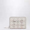 Christian Louboutin Panettone coin purse in grained calfskin and spikes