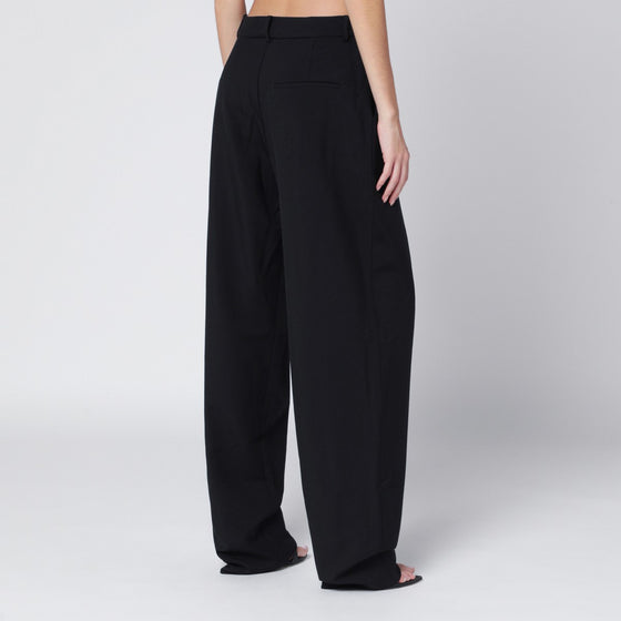 Francesco Murano Black pants with darts