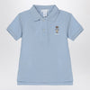 Polo Ralph Lauren Light blue cotton polo shirt with logo embroidery