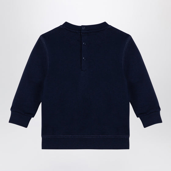 Polo Ralph Lauren Navy blue cotton sweatshirt with print