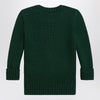 Polo Ralph Lauren Moss green cotton Polo Bear sweater