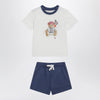 Polo Ralph Lauren White/blue Polo Bear two-piece set