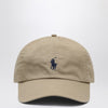 Polo Ralph Lauren Khaki baseball cap with logo