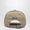 Polo Ralph Lauren Khaki baseball cap with logo