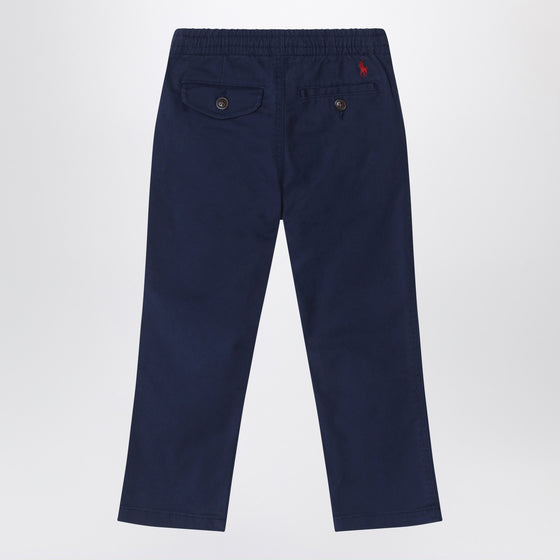 Polo Ralph Lauren Navy blue cotton trousers