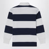 Polo Ralph Lauren White/navy blue striped polo