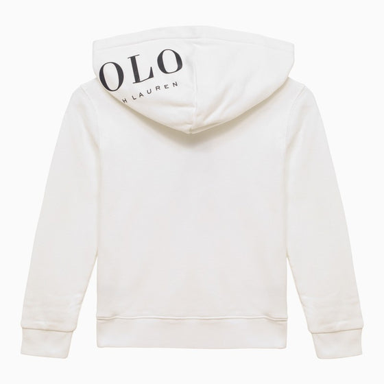 Polo Ralph Lauren White cotton hoodie