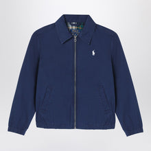  Polo Ralph Lauren Navy blue cotton zipped jacket