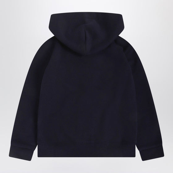 Polo Ralph Lauren Navy blue zip hoodie with logo