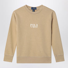  Polo Ralph Lauren Beige cotton sweatshirt with logo
