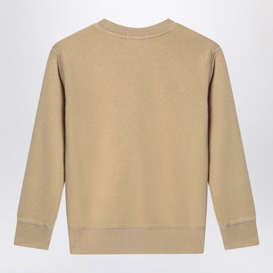 Polo Ralph Lauren Beige cotton sweatshirt with logo