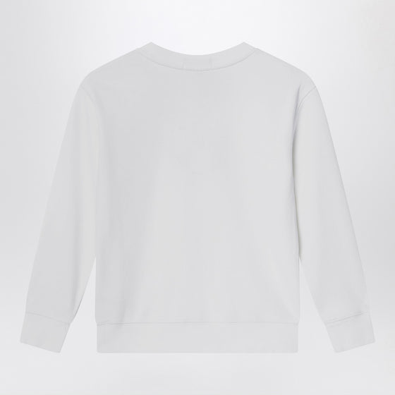 Polo Ralph Lauren White cotton sweatshirt with logo