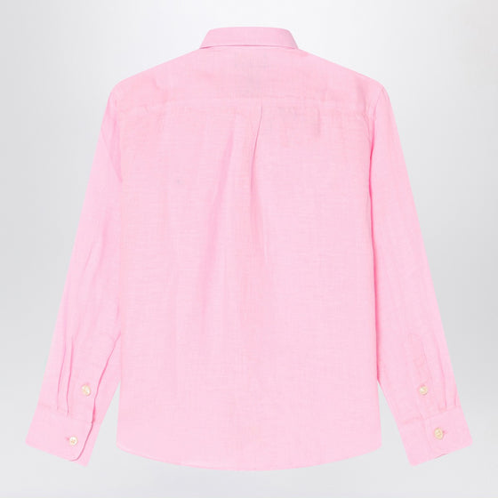 Polo Ralph Lauren Pink linen button-down shirt