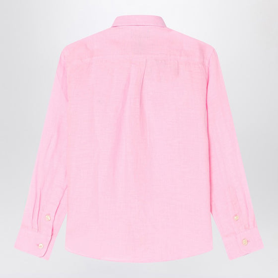 Polo Ralph Lauren Pink linen button-down shirt