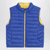 Polo Ralph Lauren Reversible padded vest in sapphire blue/yellow