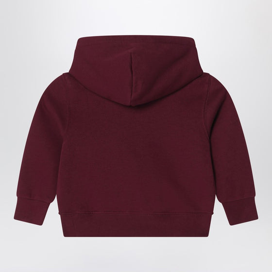 Polo Ralph Lauren Bordeaux cotton Polo Bear sweatshirt