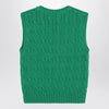 Polo Ralph Lauren Green cable-knit cotton vest