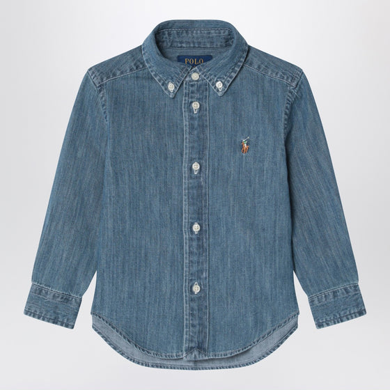Polo Ralph Lauren Blue denim button-down shirt