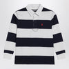 Polo Ralph Lauren White/navy striped polo shirt