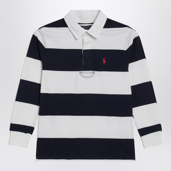 Polo Ralph Lauren White/navy striped polo shirt