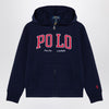 Polo Ralph Lauren Navy blue cotton blend sweatshirt with logo