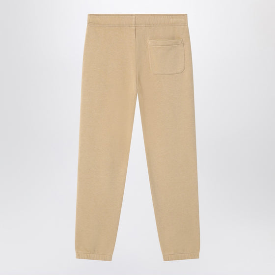 Polo Ralph Lauren Beige cotton jogging trousers with logo