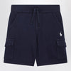 Polo Ralph Lauren Navy blue cotton blend shorts