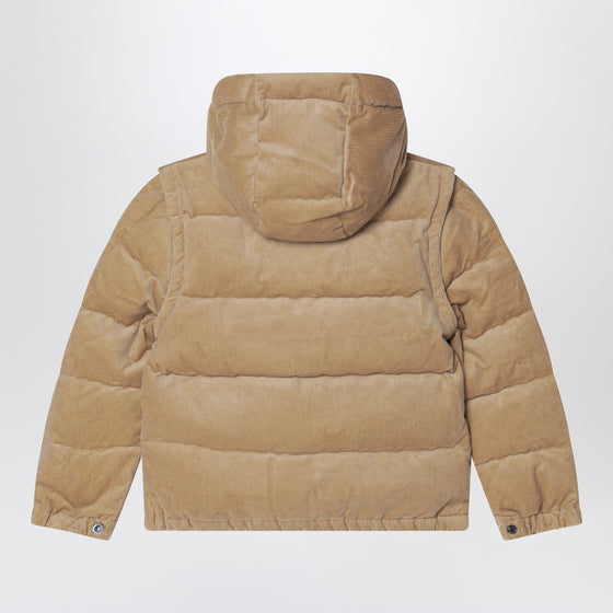 Polo Ralph Lauren Convertible jacket in beige khaki corduroy
