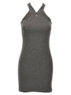 Courreges Criss Cross 90s Mini Dress