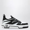 Christian Louboutin Astroflash black leather and textile sneakers